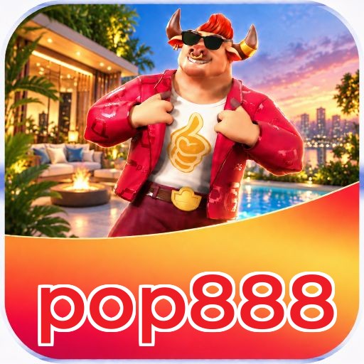 Logo pop888 - Cassino Online Brasil