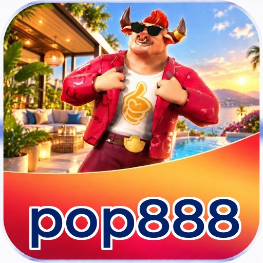 Logo pop888 - Cassino Online Brasil